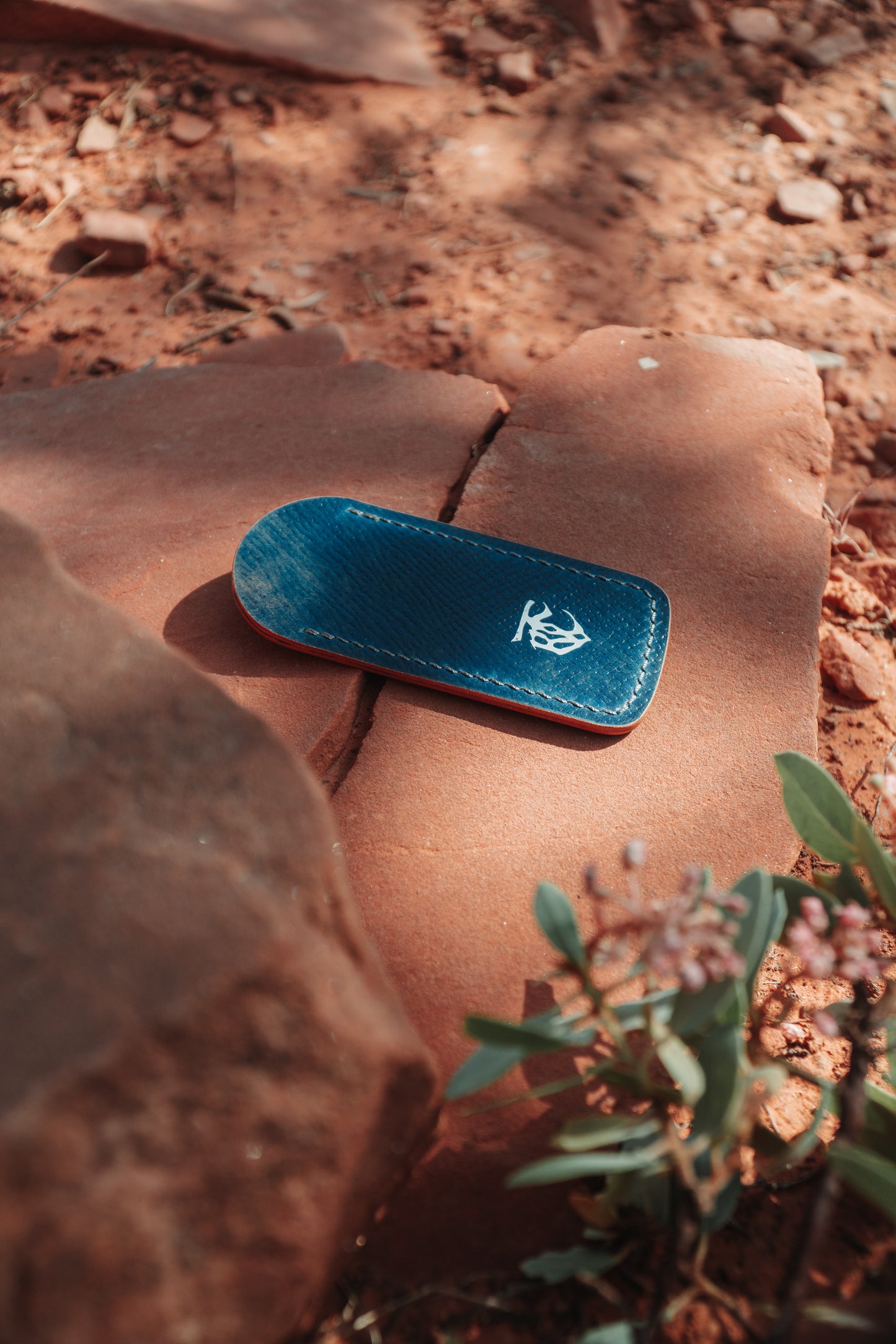 Ocean Blue Marble Hatch Shell Cordovan TBC Slip