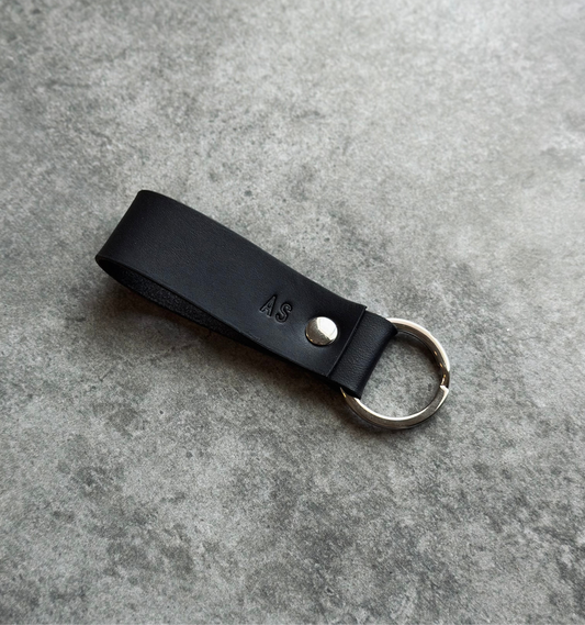 Rivet Keychain - Silver Key Ring