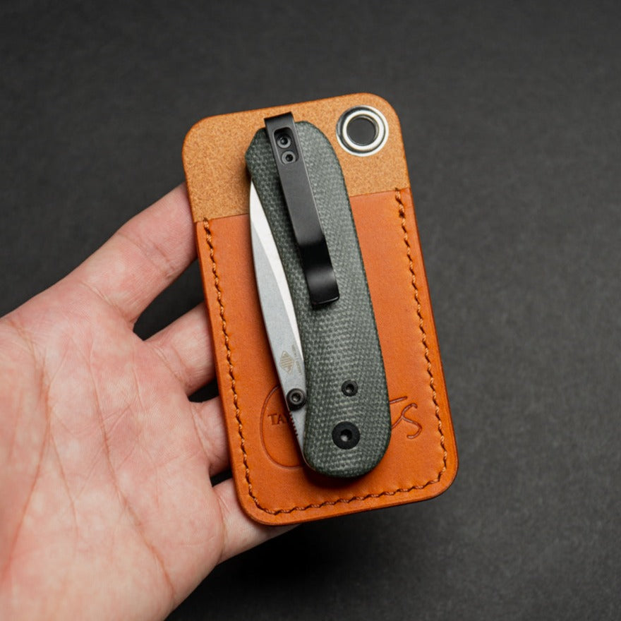 Olmo Leather EDC Pocket knife slip