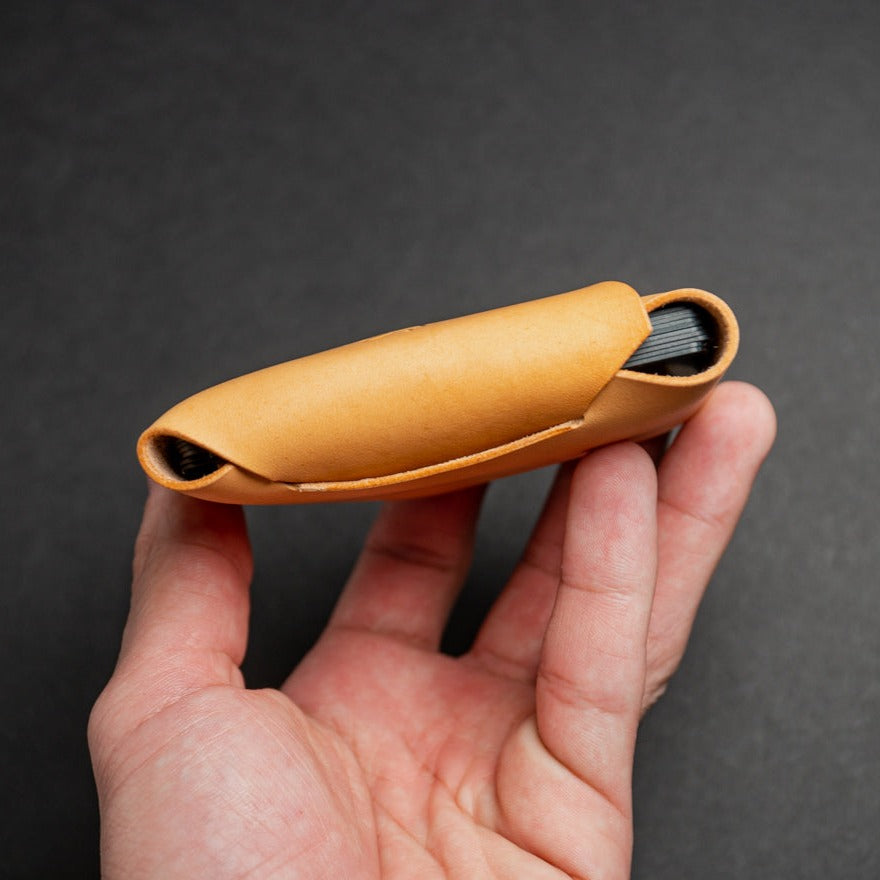 the maxwell natural leather wallet