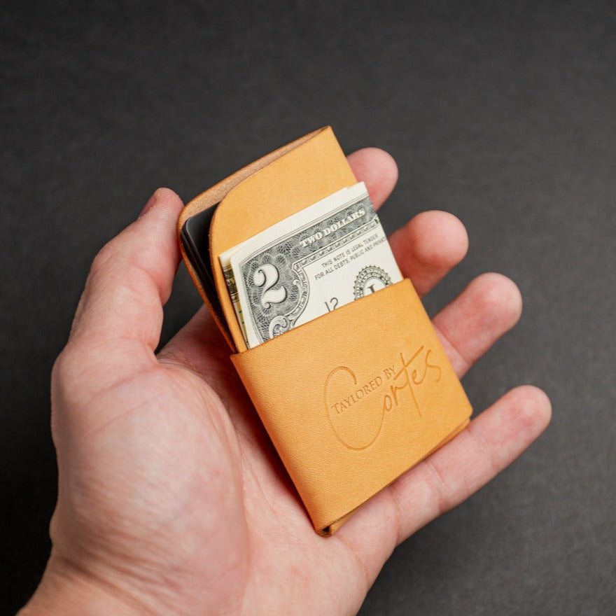 The roobie natural leather wallet
