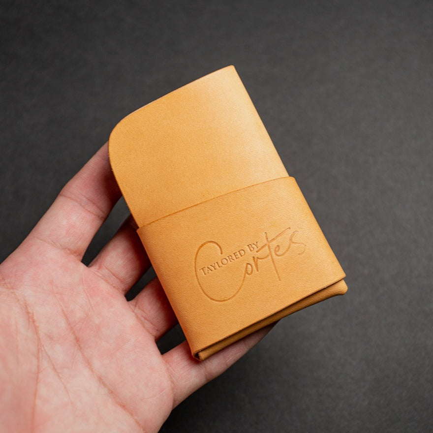 The roobie natural leather wallet