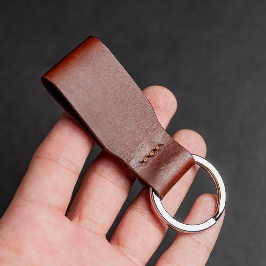 Stamped Keychain Tobacco