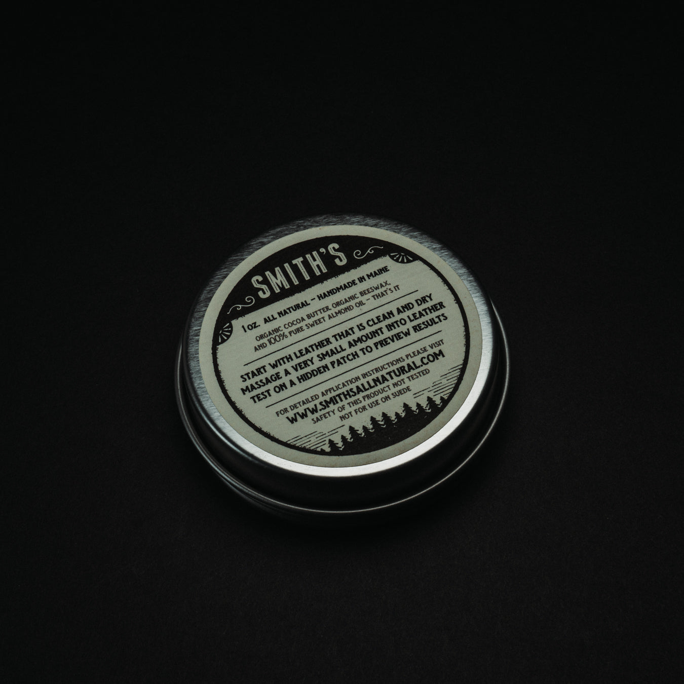 1oz. Tin of Smith's Leather Balm