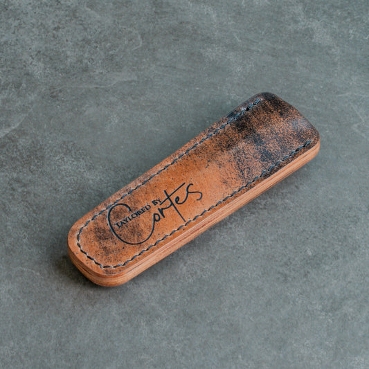 Rocado Shell Cordovan Prickly Pear Pocket Sheath