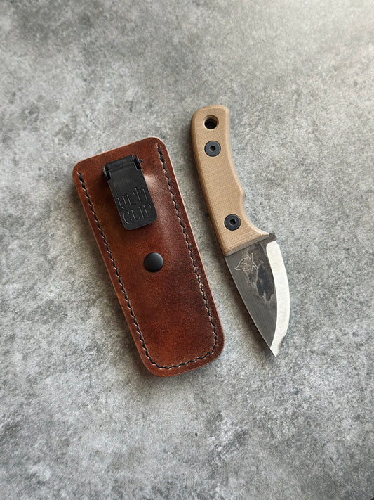 Marble Walnut Shell Cordovan TBC Pocket Sheath