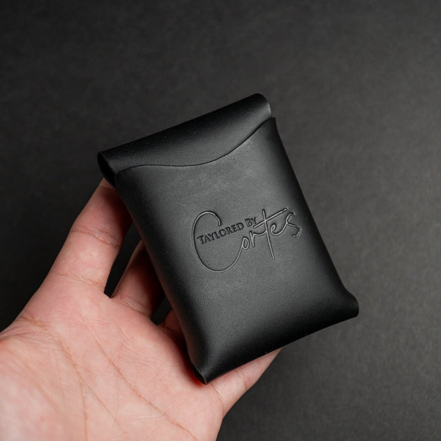 The maxwell black leather wallet