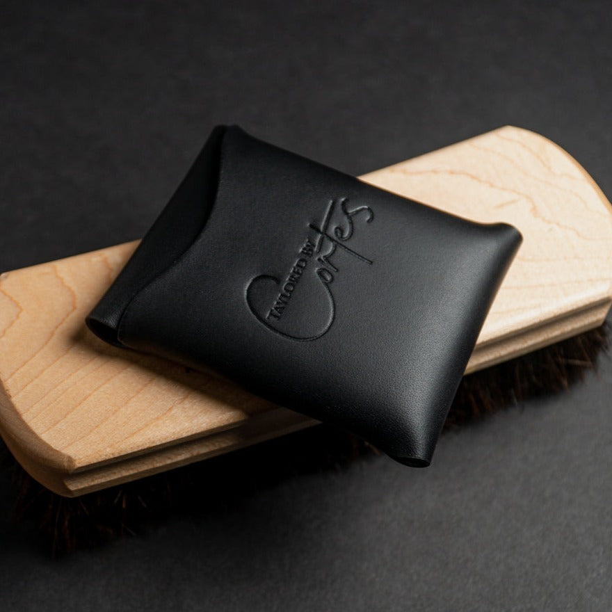 The maxwell black leather wallet