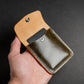 The Toby Moss Leather Snap Wallet