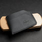the steller black leather wallet