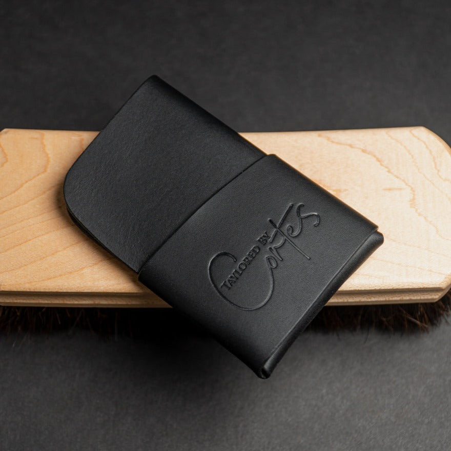 The roobie black leather wallet