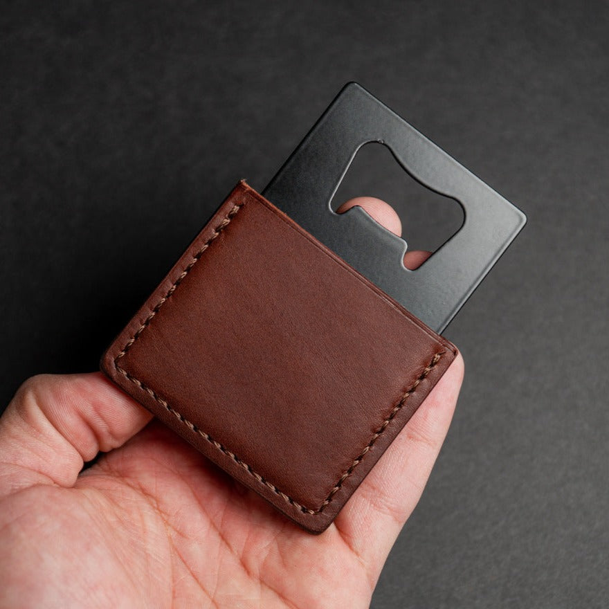 Leather bottle opener tobacco