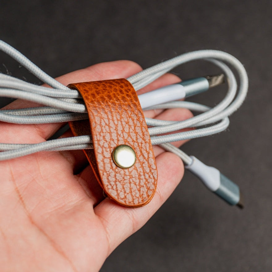 Leather cable organizers dollaro
