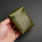 The maxwell olive leather wallet