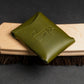 the maxwell olive leather wallet