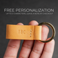Stamped Keychain - Gold Key Ring